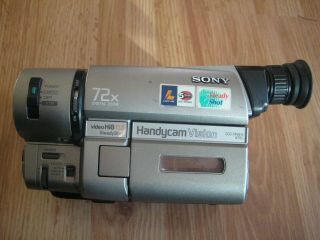 VERY Rare Sony CCD - TRV615 Hi8,  8MM Camcorder NTSC Player.  MADE IN JAPAN. 2