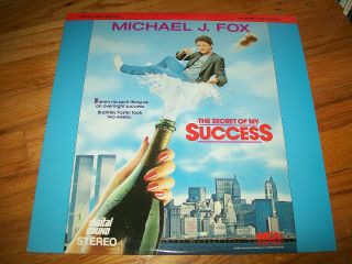 The Secret Of My Success Laserdisc Very Rare Michael J.  Fox