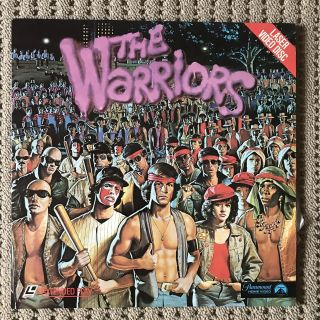 The Warriors Movie Laser Disc - Rare