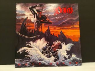 Dio - Holy Diver Lp Rare Early Us Print 1983 Heavy Metal Vinyl Black Sabbath Vg,