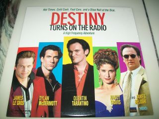 Destiny Turns On The Radio Laserdisc Ld Very Rare Tarantino