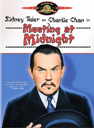 Meeting At Midnight - Charlie Chan - Mgm (dvd,  2004) - Oop/rare - Region 1