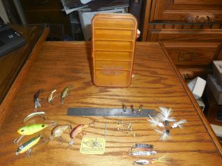 18 Plus Vintage Lur All Beetle/helin/heddon/l&s/ More Fly Rod Fishing Lures