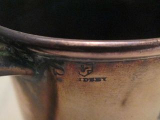 A Good 19th Century Copper Half Pint Tankard - Kitchenalia 3