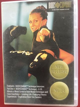 Bodycombat 24 Dvd,  Cd,  Full Kit W/ Notes Rare Incredible Release