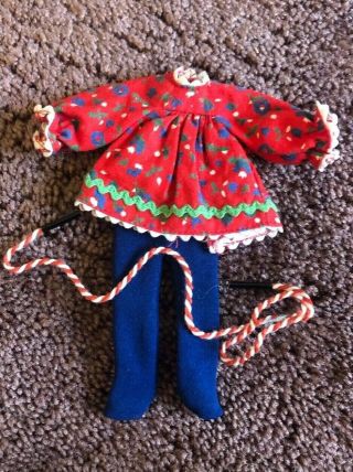 Vintage Barbie Tutti Skippin Rope Outfit 1960 