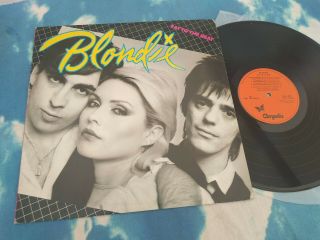Blondie/debbie Harry ‎– Eat To The Beat Rare Near Orange Label Lp