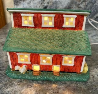 Rare Retired Midwest Of Cannon Valley Chicken Coop Farm Country Village House