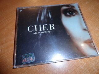 Cher All Or Nothing Mixes Mega Rare Mexican Press Cd Single