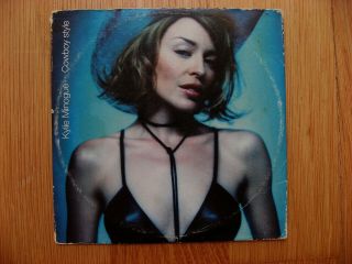 Kylie Minogue Cowboy Style Cd Single 2trk,  Video Mushroom 1998 Card Kylie Rare