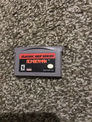 Bomberman Classic Nes Series Nintendo Game Boy Advance Gba Rare 100