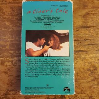 A Tiger ' s Tale VHS 1987 Comedy C Thomas Howell Ann Margret Rare 2