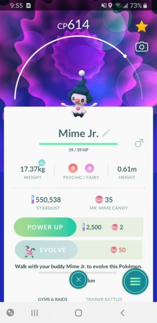Pokemon Go Trade Mime Jr Rare Regional Egg Hatch