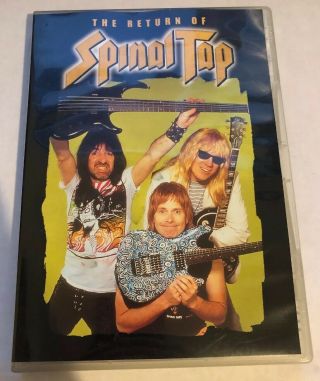 The Return Of Spinal Tap Dvd Rare Oop Region 1 Ntsc Christopher Guest Comedy Vg