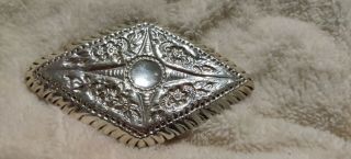 Victorian,  London c1889 Solid Silver Tray,  Dressing Table Tray,  Pin Tray,  N/R 2