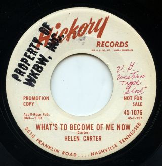 Rare Country 45 - Helen Carter - What 