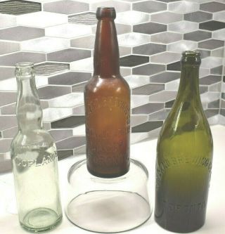 Three Different Copeland Antique Beer Bottles - Toronto