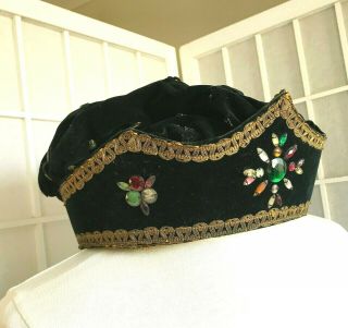 Rare Vintage Odd Fellows Ceremonial Crown For Jonathan I.  O.  O.  F.  Regalia Costumes
