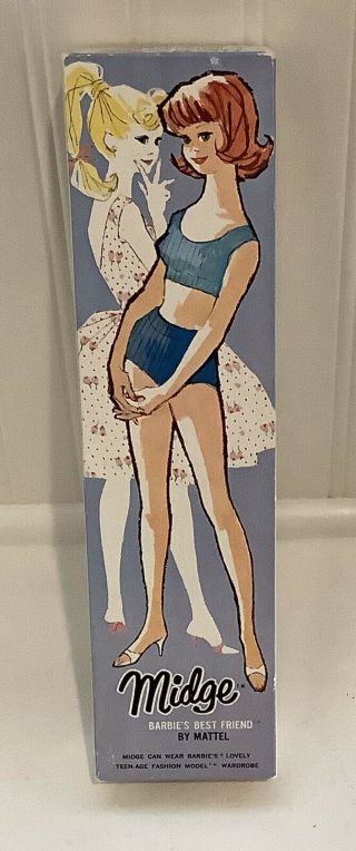 Vintage 1962 Midge Doll Barbie 