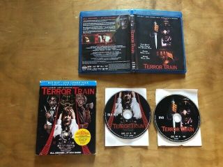 Terror Train Blu Ray/dvd Scream Factory Rare Slipcover Collector 