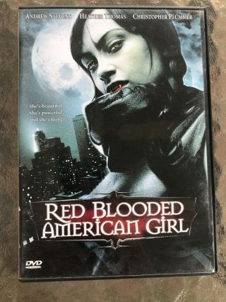 Red Blooded American Girl (dvd,  2005) Rare Oop Pre - Owned