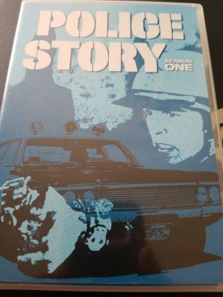 Police Story Season One Dvd Rare Oop Crime Drama Tv Series Discs W Insert
