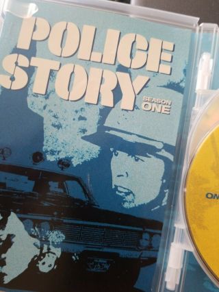 Police Story Season One DVD Rare Oop Crime Drama TV SERIES DISCS w Insert 3