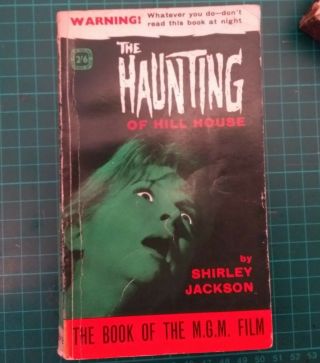 The Haunting Of Hill House By Shirley Jackson Book Of Mgm Film 1963 Rare