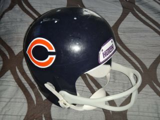 Vintage Hutch Youth Football Helmet - Chicago Bears - - Costume Vintage Monsters