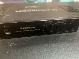 Pioneer Electronic Crossover Cd - 625 Rare Old School