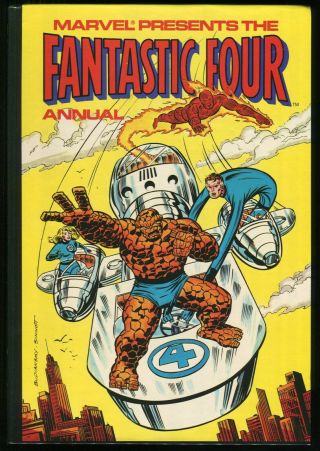 Fantastic Four Annual Uk Hardcover Rare Hc 1979 George Perez Art Grandreams Ltd