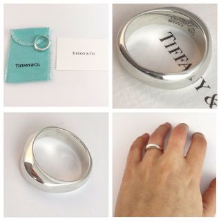 Authentic And Rare Tiffany And Co Twist Band Dome Ring 1999 Size N