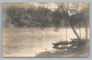River View Joplin Missouri Rppc Antique Photo Postcard 1909