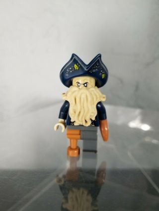 Rare Authentic Mini Figure Lego 4184 Pirates Of The Caribbean Davy Jones