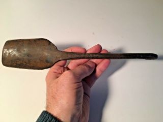 18th Century Rare Hand Forged Iron Shoe Horn Hard To Find