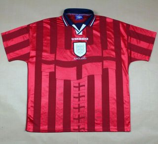 England 1998 World Cup Away Shirt Rare Umbro (xxl)