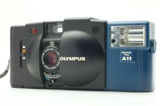 【near Mint】 Rare Olympus Xa2 ＋ A11 35mm Rangefinder Film Camera From Japan 35