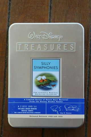 Walt Disney Treasures: Silly Symphonies Rare & Out Of Print Oop