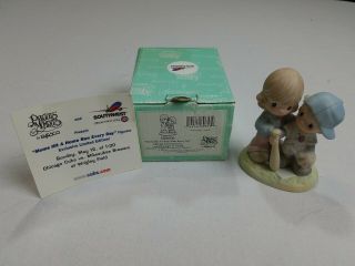 Precious Moments Extremely Rare 2002 Chicago Cubs 108606 Mom 