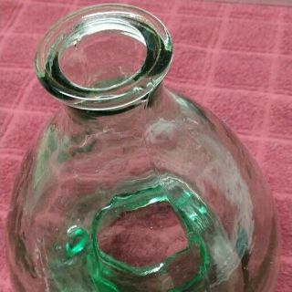 Vintage Hand Blown Glass Insect Catcher,  Bee/wasp/fly