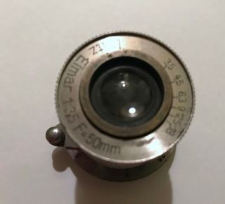 Leitz Leica Early Elmar 50mm F3.  5 Non Standardized Early No Sn Rare