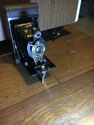 Rare Kodak No.  2 - A Folding Cartridge Premo Ball Bearing Camera Eastman Kodak Co