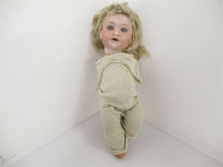 Antique German Bisque Character Baby Doll 267 C.  1910 - 1916 - Needs Tlc