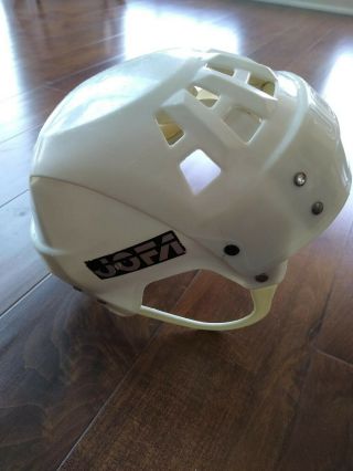 Vintage Jofa Hockey Helmet 70 ' s Model 23551 Wayne Gretzky Rare White 3