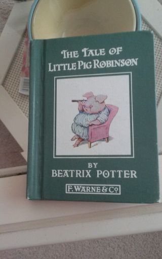 Beatrix Potter The Tale Of Little Pig Robinson F.  Warne & Co Vintage Rare Find
