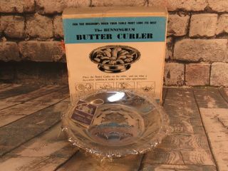 Vintage The Henningham Butter Curler Chromium Plate Made In England