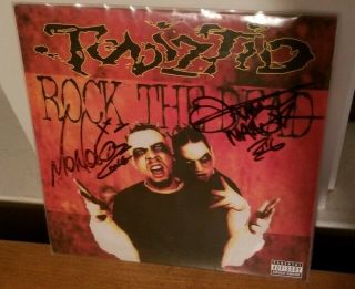 Twiztid - Rock The Dead 7 " Vinyl Record Rare Insane Clown Posse House Of Krazees