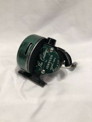 Vintage Johnson “the Century” Model 100a Spin Cast Fishing Reel