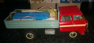 Vintage Tin Toy Truck China Me 723 Old Stock Extremely Rare