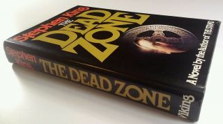Stephen King The Dead Zone 1st Ed 1st Print 1979 Viking Hb Dj Rare Vg Cond